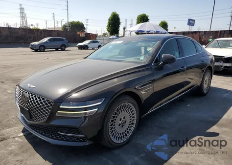 2022 Genesis G80 Base из США, поврежденный, VIN KMTGB4SC5NU104413